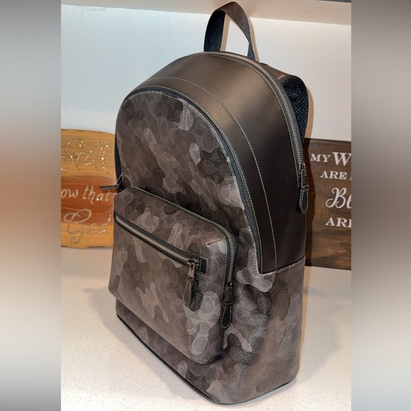 West Backpack in signature canvas with Camo print...$550 - Picture 8 of 12